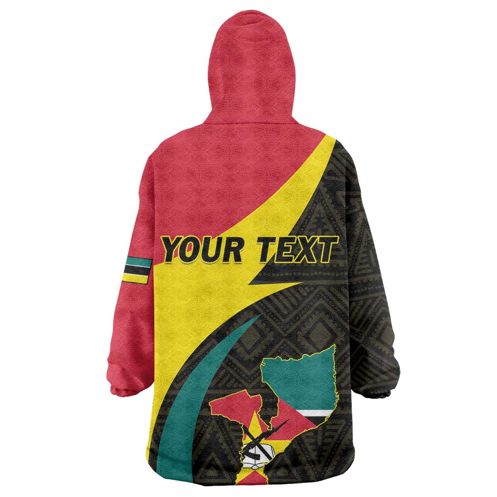 Mozambique Independence Day Wearable Blanket Hoodie Muzambhiki 1975 Anniversary LT01