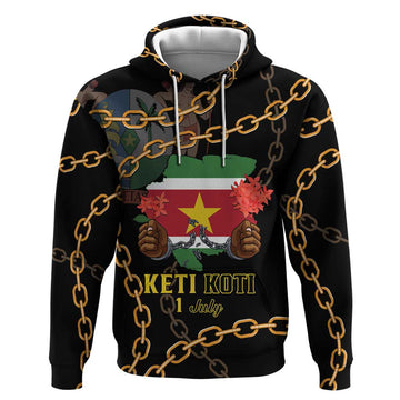 Suriname Keti Koti Hoodie Kettingsnijden Prisiri Manspasi LT01