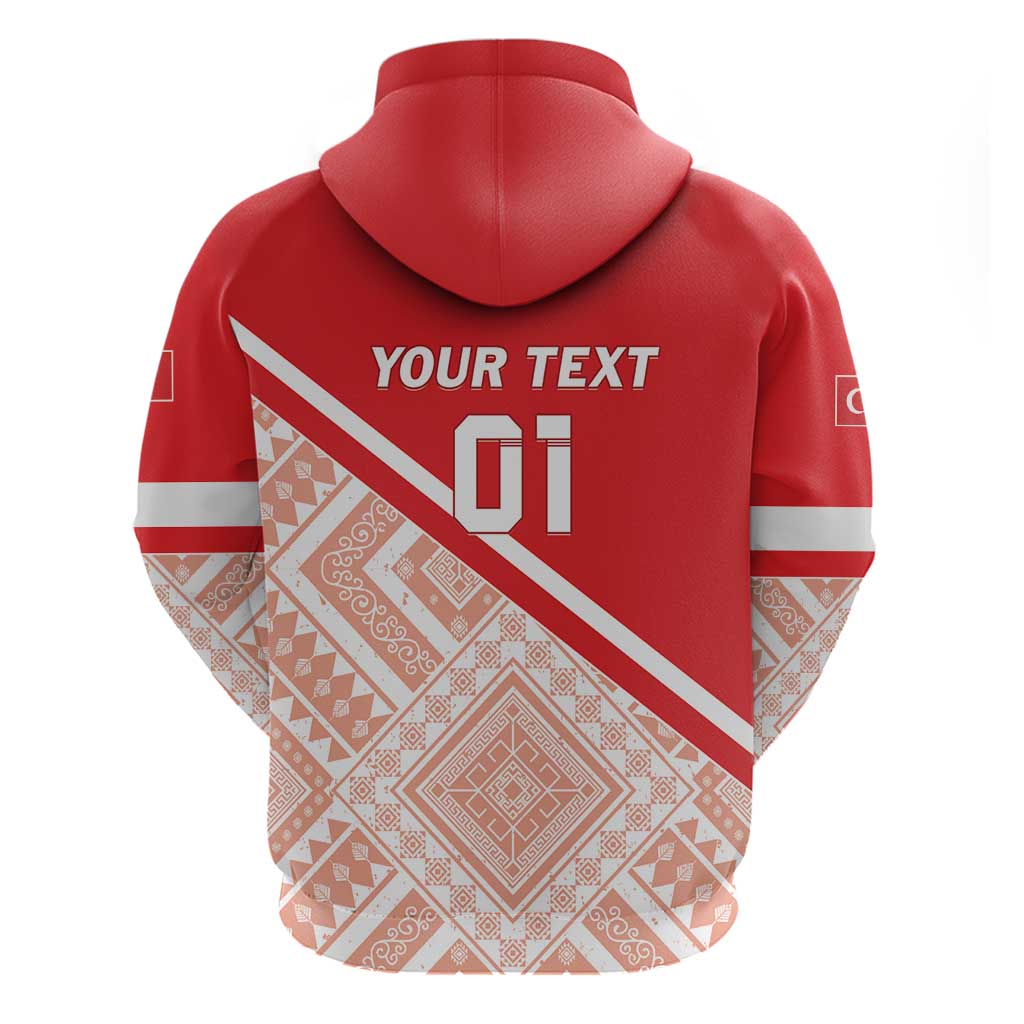 Custom Turkey 2024 Football Hoodie Ay Yldzllar Biz Bitti Demeden Bitmez LT01