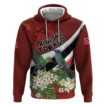 Personalized Trinidad and Tobago Hoodie Cairi Land of the Humming Bird LT01