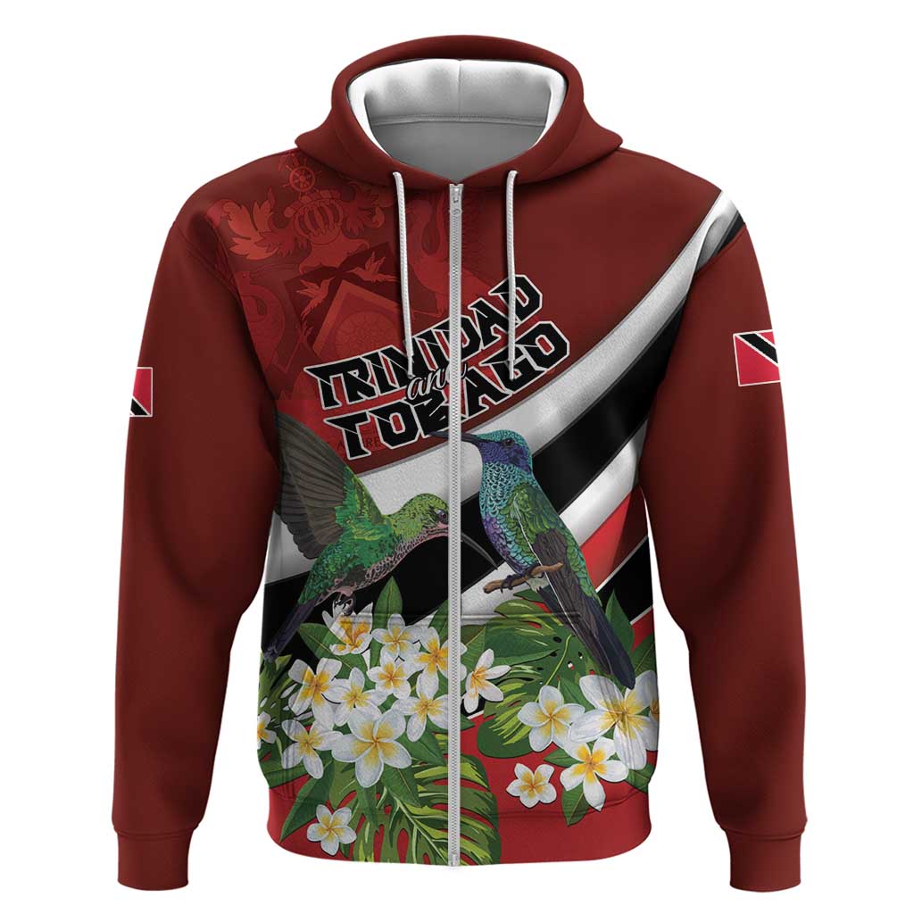 Personalized Trinidad and Tobago Hoodie Cairi Land of the Humming Bird LT01