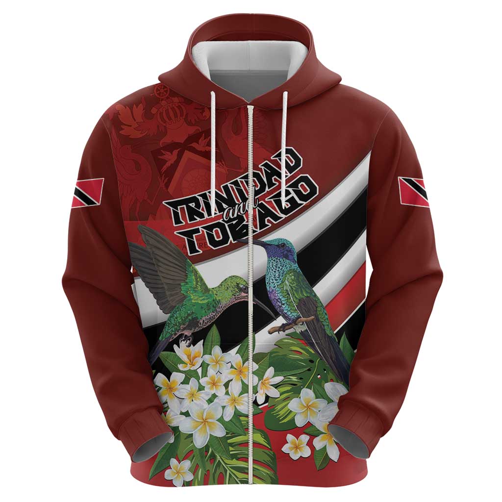 Personalized Trinidad and Tobago Hoodie Cairi Land of the Humming Bird LT01