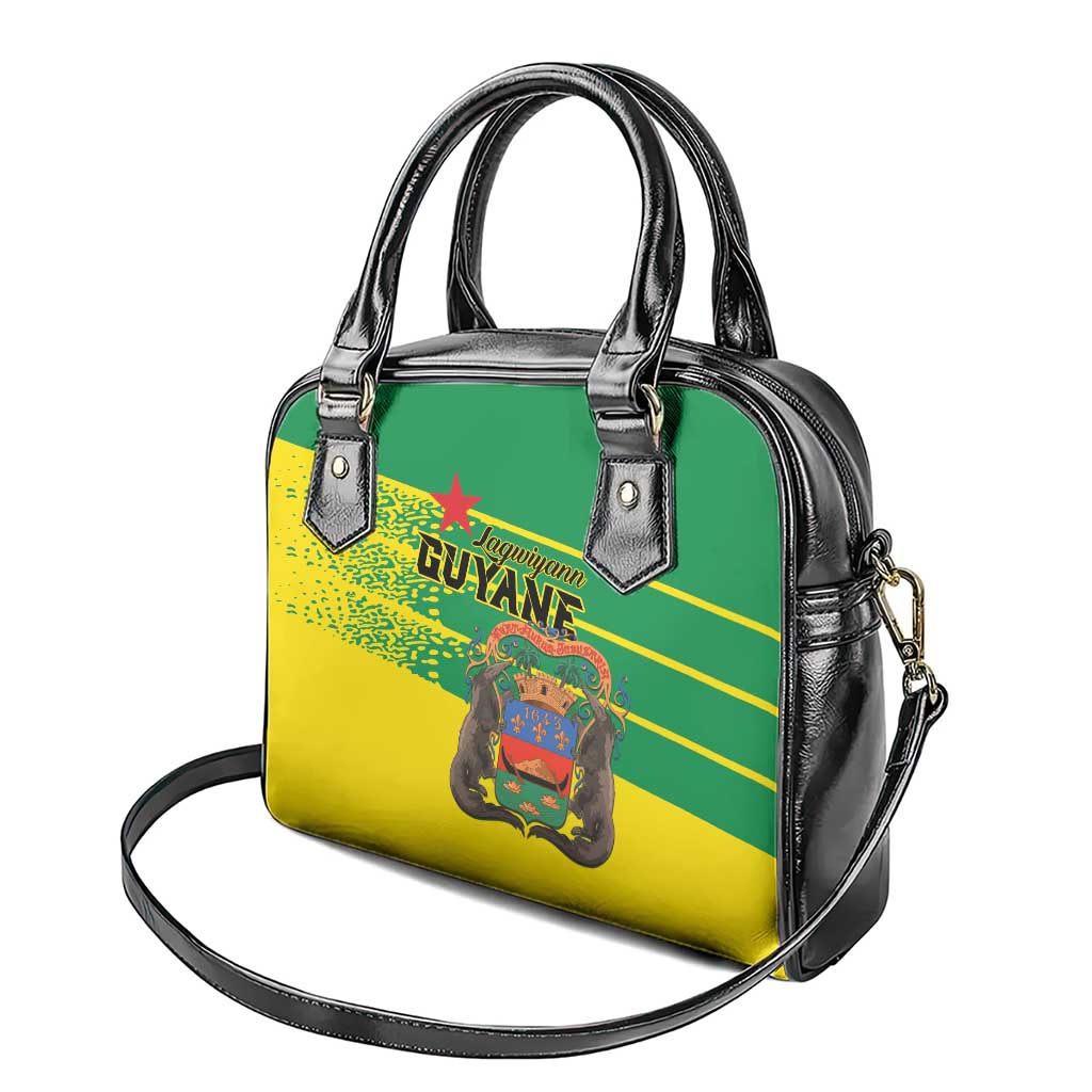 French Guiana Shoulder Handbag Lagwiyann In My Heart LT01