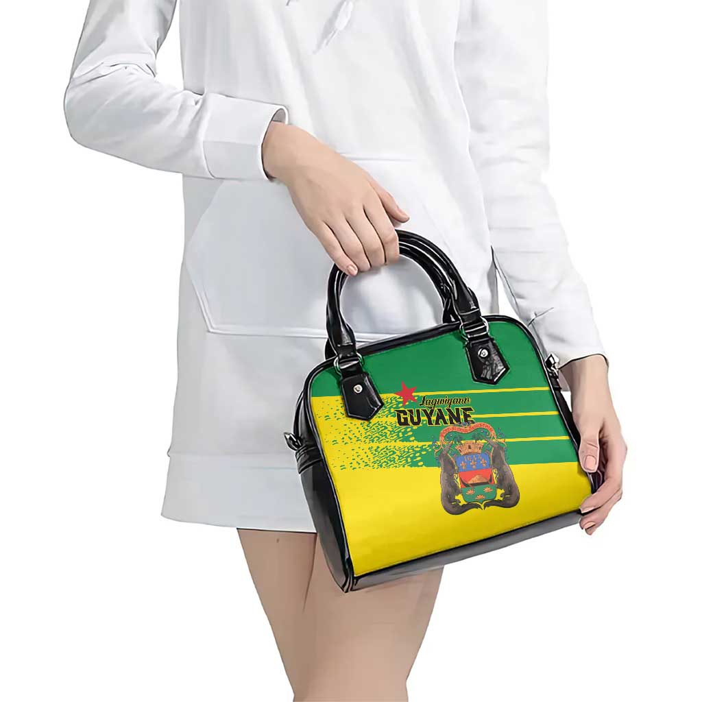 French Guiana Shoulder Handbag Lagwiyann In My Heart LT01