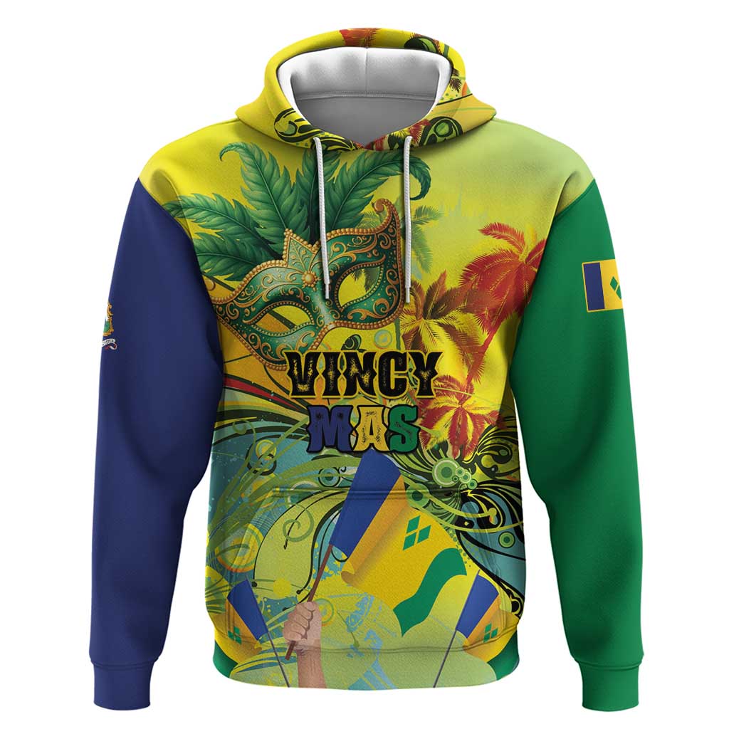 Personalized Vincy Mas Hoodie The Caribbean Hottest Carnival LT01
