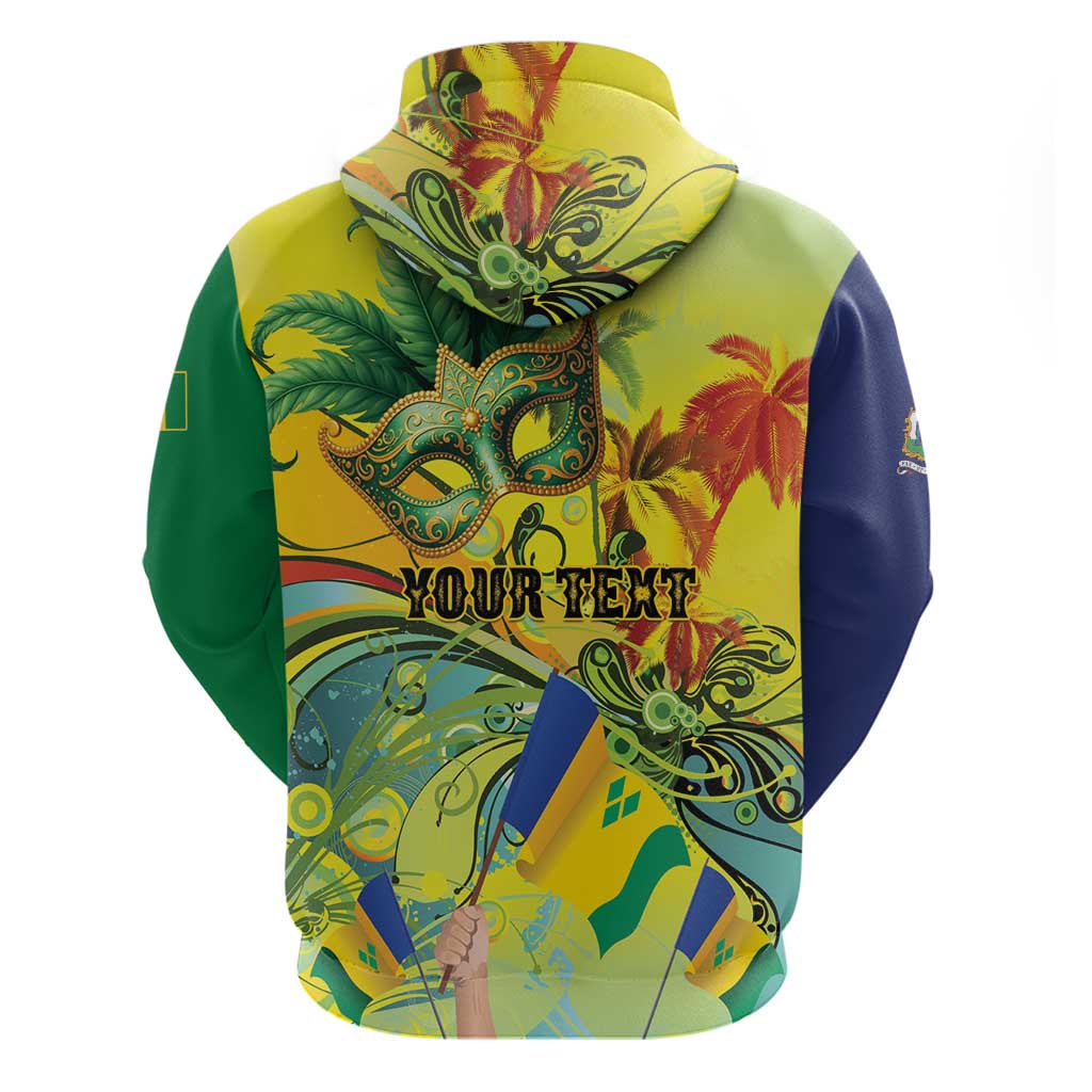 Personalized Vincy Mas Hoodie The Caribbean Hottest Carnival LT01