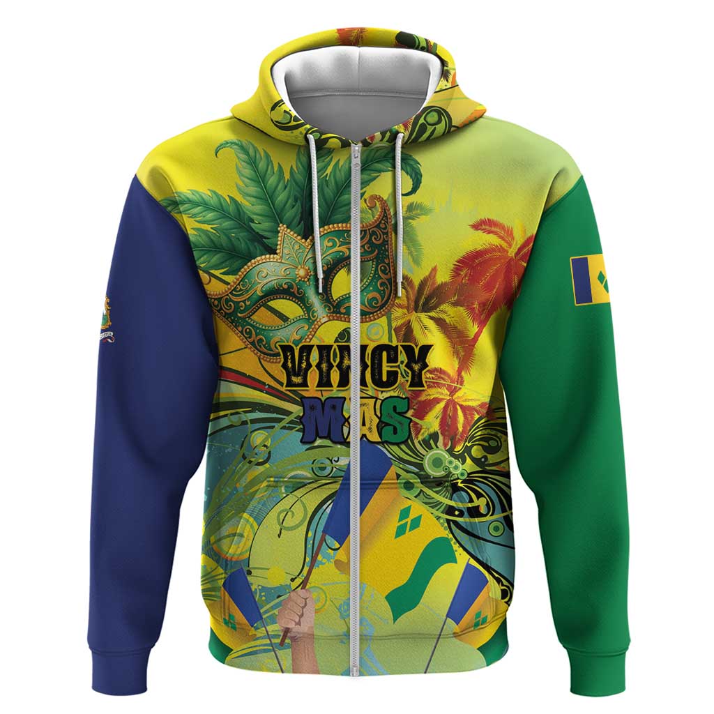 Personalized Vincy Mas Hoodie The Caribbean Hottest Carnival LT01