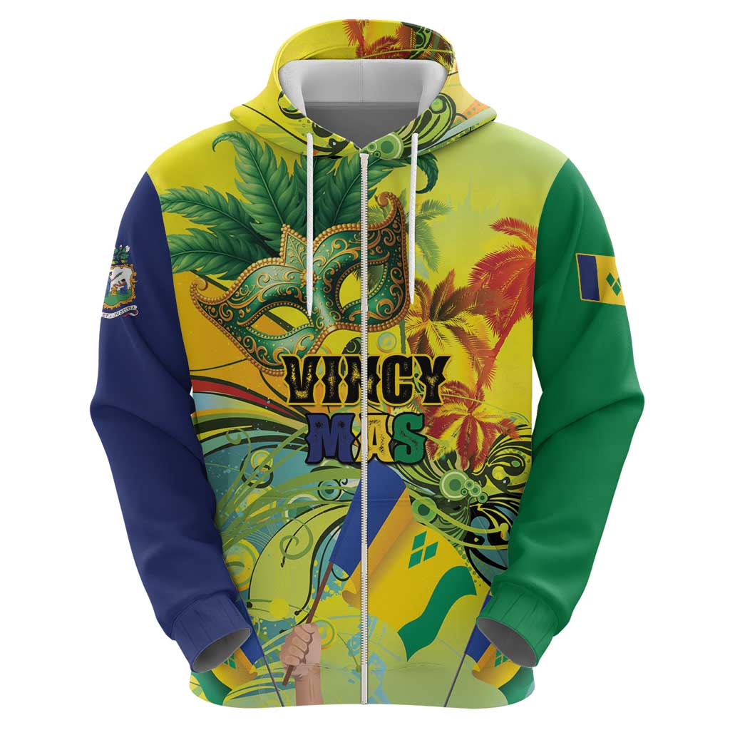 Personalized Vincy Mas Hoodie The Caribbean Hottest Carnival LT01