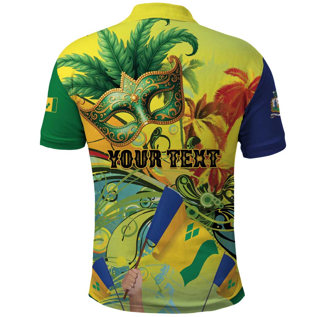 Personalized Vincy Mas Polo Shirt The Caribbean Hottest Carnival LT01