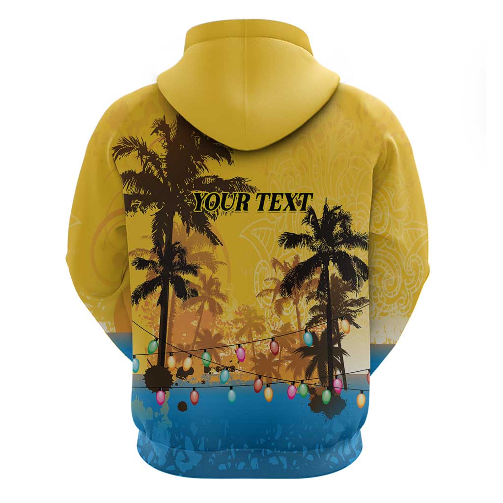 Personalized Xmas in July 2025 Hoodie Caribbean Summer Christmas LT01