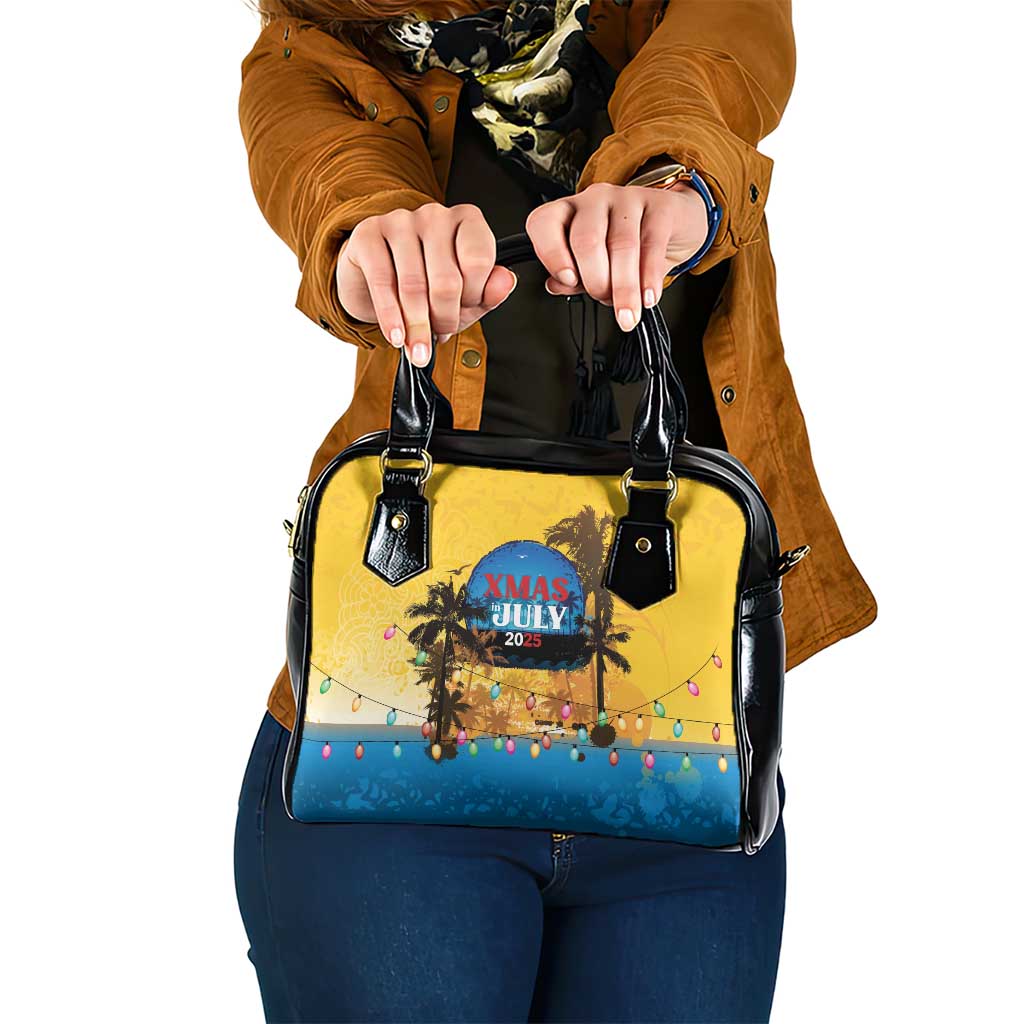 Xmas in July 2025 Shoulder Handbag Caribbean Summer Christmas LT01