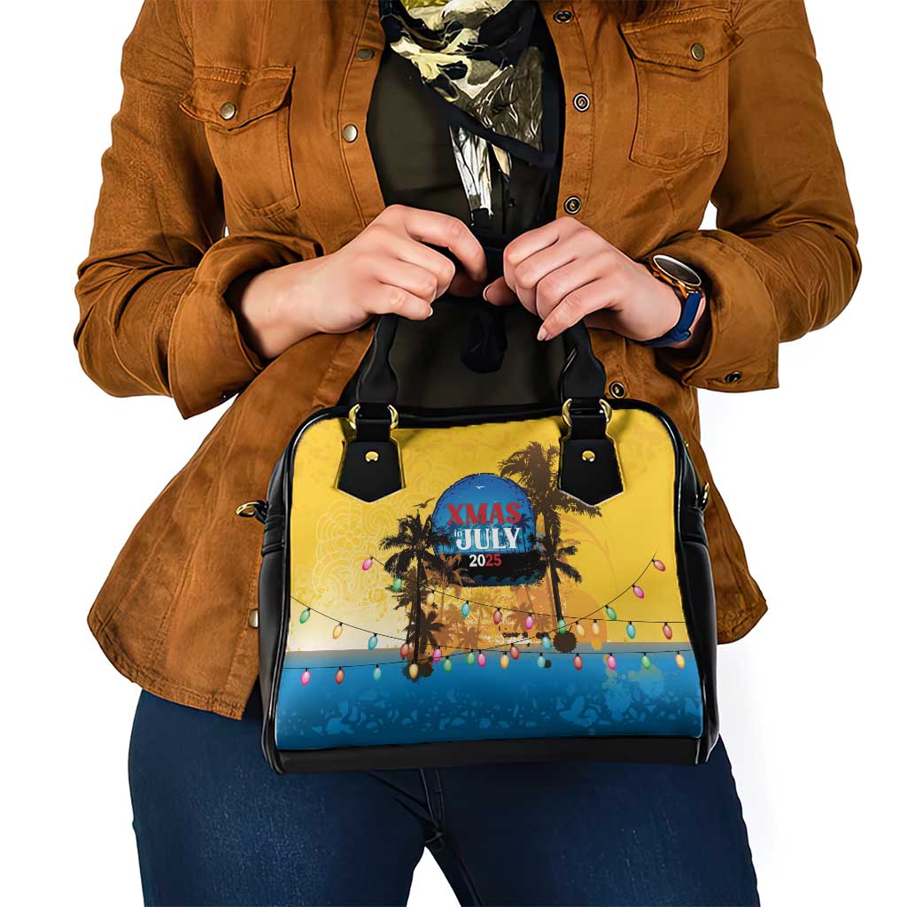 Xmas in July 2025 Shoulder Handbag Caribbean Summer Christmas LT01
