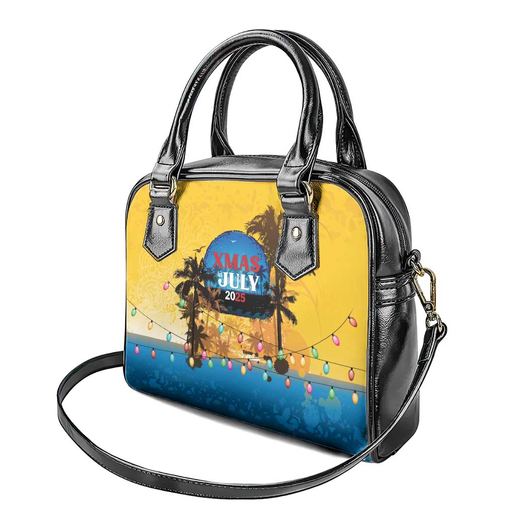 Xmas in July 2025 Shoulder Handbag Caribbean Summer Christmas LT01