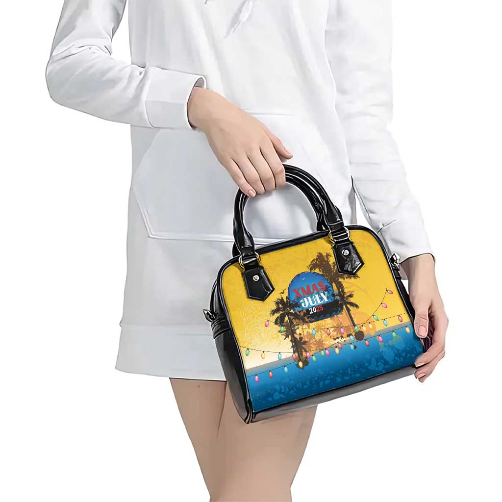 Xmas in July 2025 Shoulder Handbag Caribbean Summer Christmas LT01