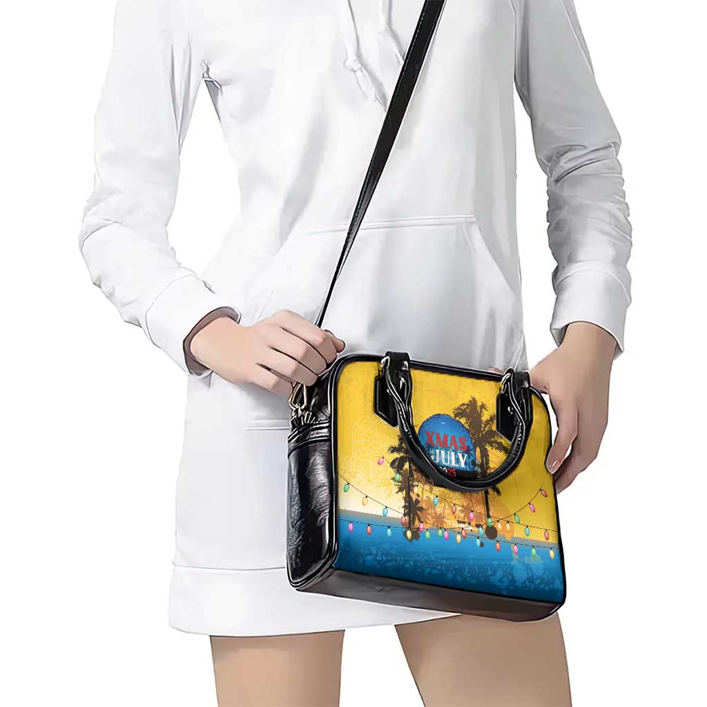 Xmas in July 2025 Shoulder Handbag Caribbean Summer Christmas LT01