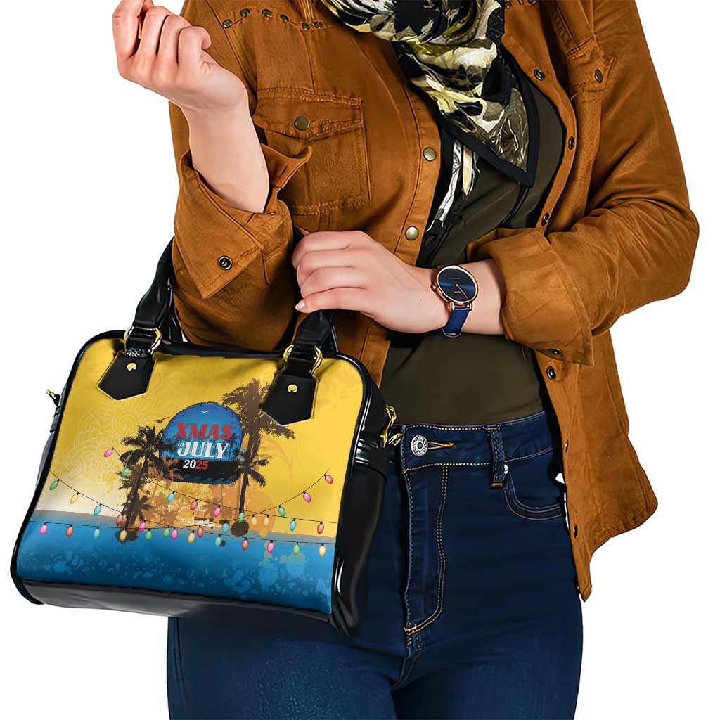 Xmas in July 2025 Shoulder Handbag Caribbean Summer Christmas LT01