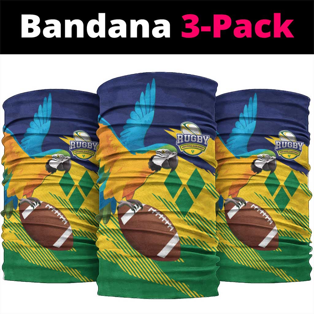 Rugby Saint Vincent and the Grenadines Neck Gaiter Go SVG Amazona Guildingii LT01