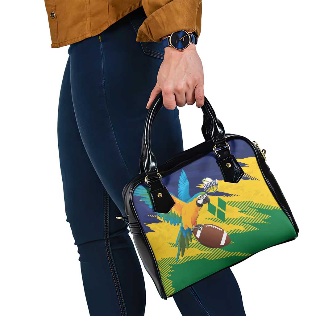 Rugby Saint Vincent and the Grenadines Shoulder Handbag Go SVG Amazona Guildingii LT01
