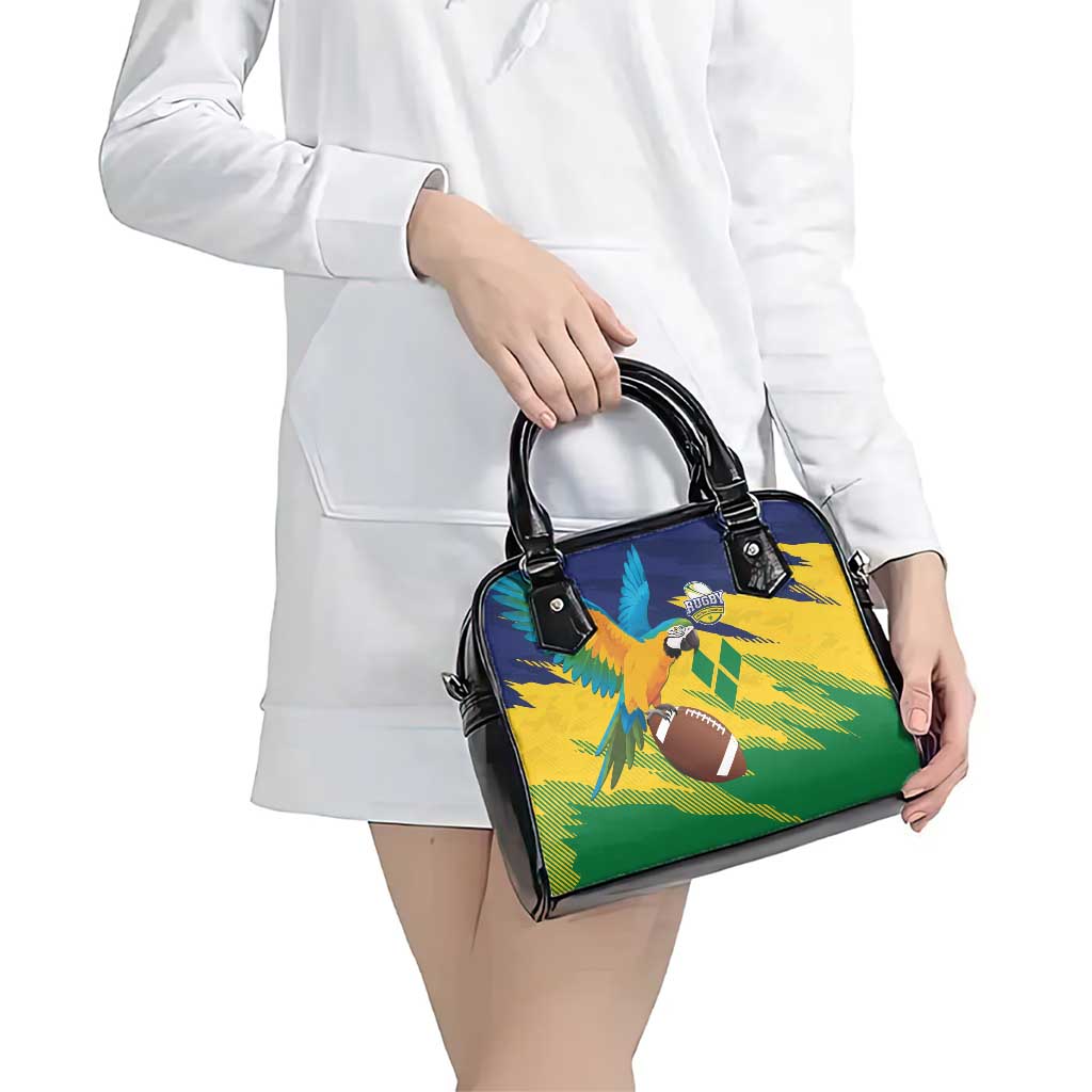 Rugby Saint Vincent and the Grenadines Shoulder Handbag Go SVG Amazona Guildingii LT01