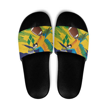 Rugby Saint Vincent and the Grenadines Slide Sandals Go SVG Amazona Guildingii LT01