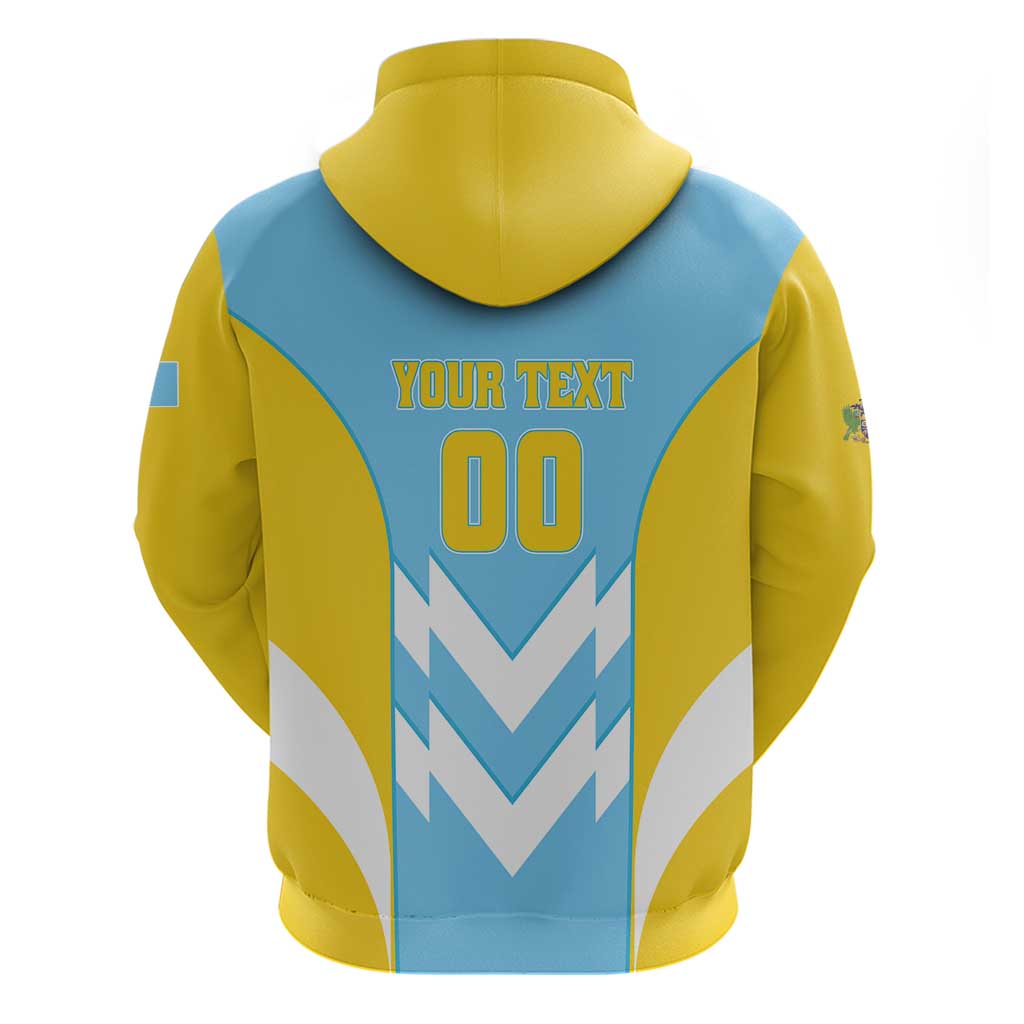 Custom Rugby Saint Lucia Hoodie The Lucian Go Champion LT01