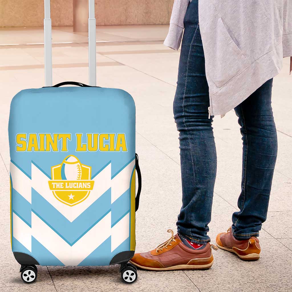 Rugby Saint Lucia Luggage Cover The Lucian Go Champion LT01