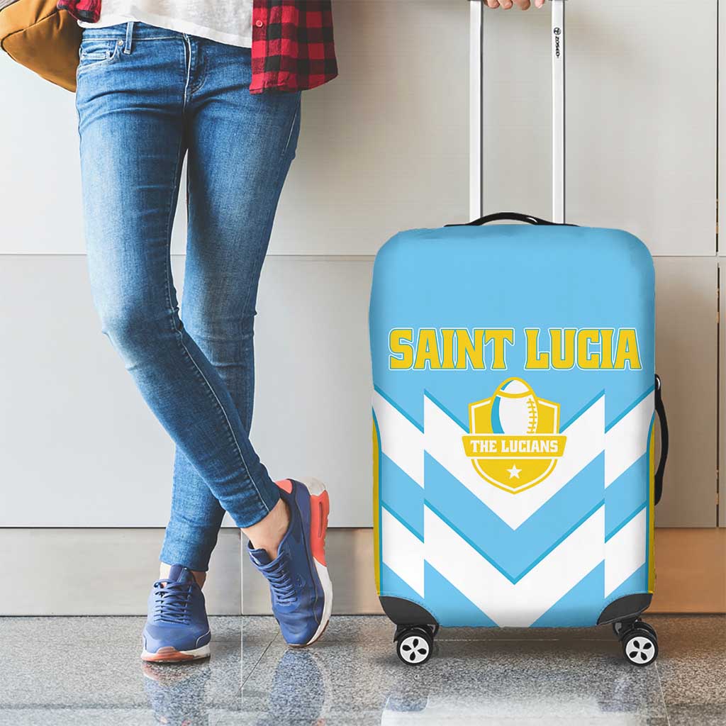 Rugby Saint Lucia Luggage Cover The Lucian Go Champion LT01