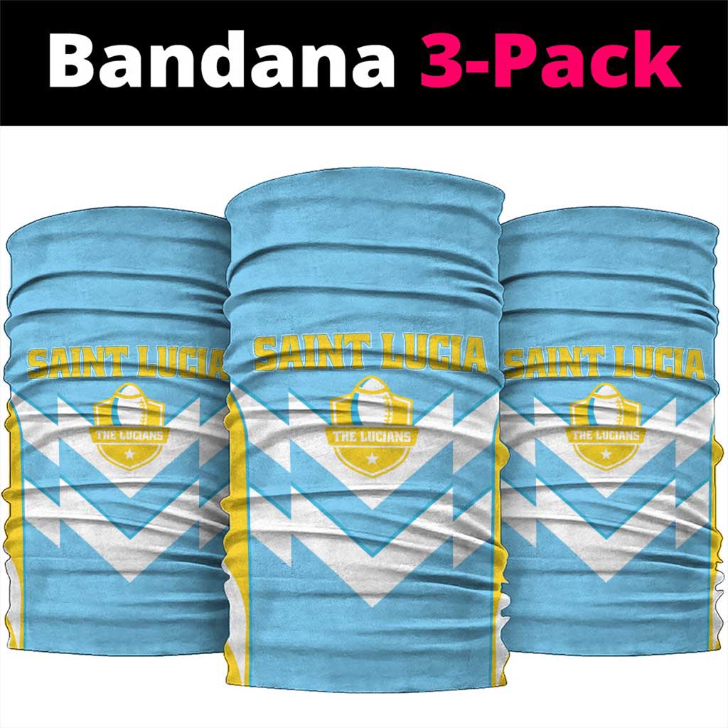 Rugby Saint Lucia Neck Gaiter The Lucian Go Champion LT01
