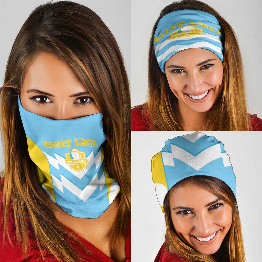 Rugby Saint Lucia Neck Gaiter The Lucian Go Champion LT01