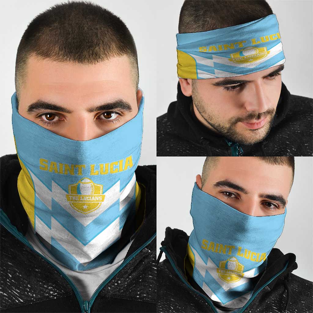 Rugby Saint Lucia Neck Gaiter The Lucian Go Champion LT01