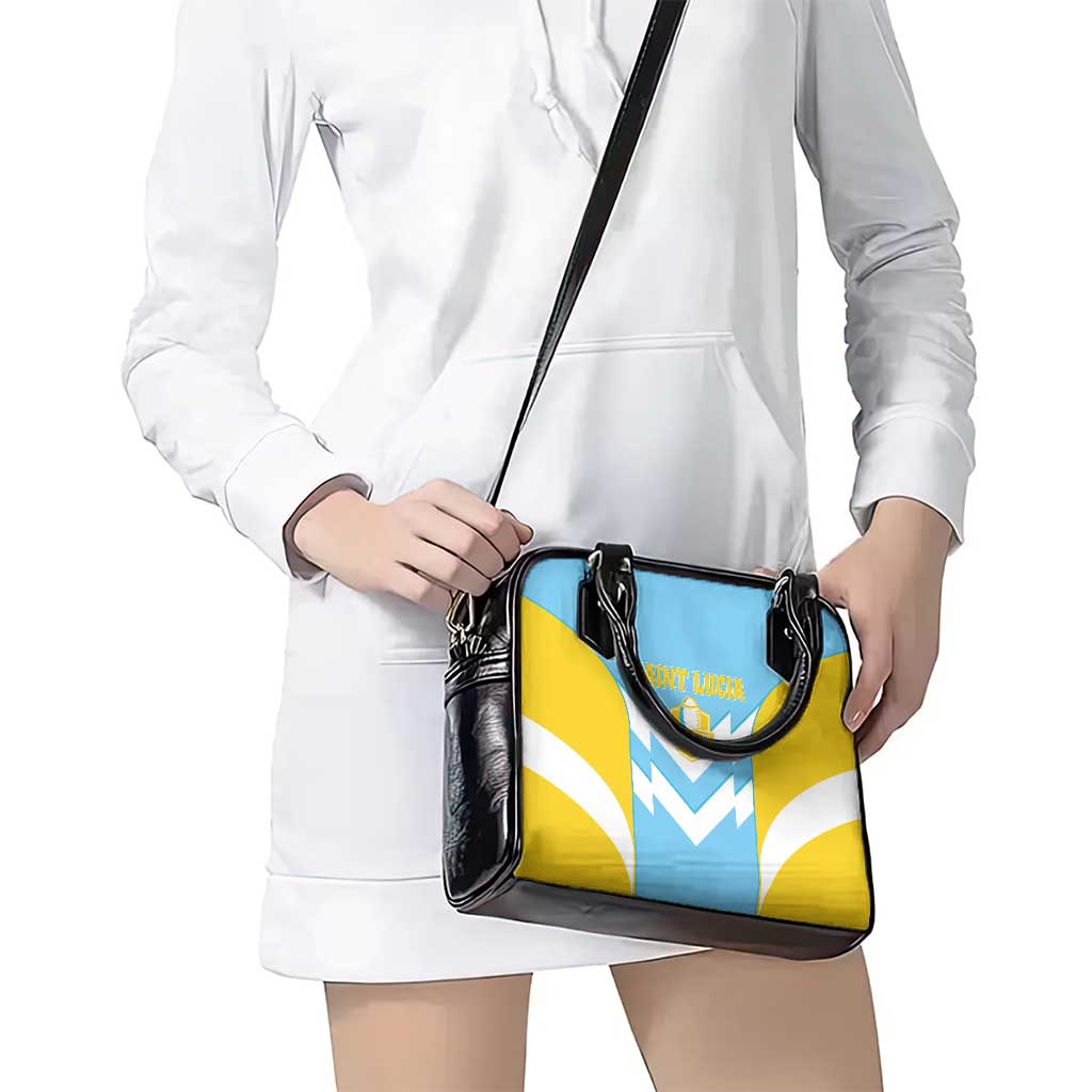 Rugby Saint Lucia Shoulder Handbag The Lucian Go Champion LT01