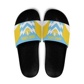 Rugby Saint Lucia Slide Sandals The Lucian Go Champion LT01