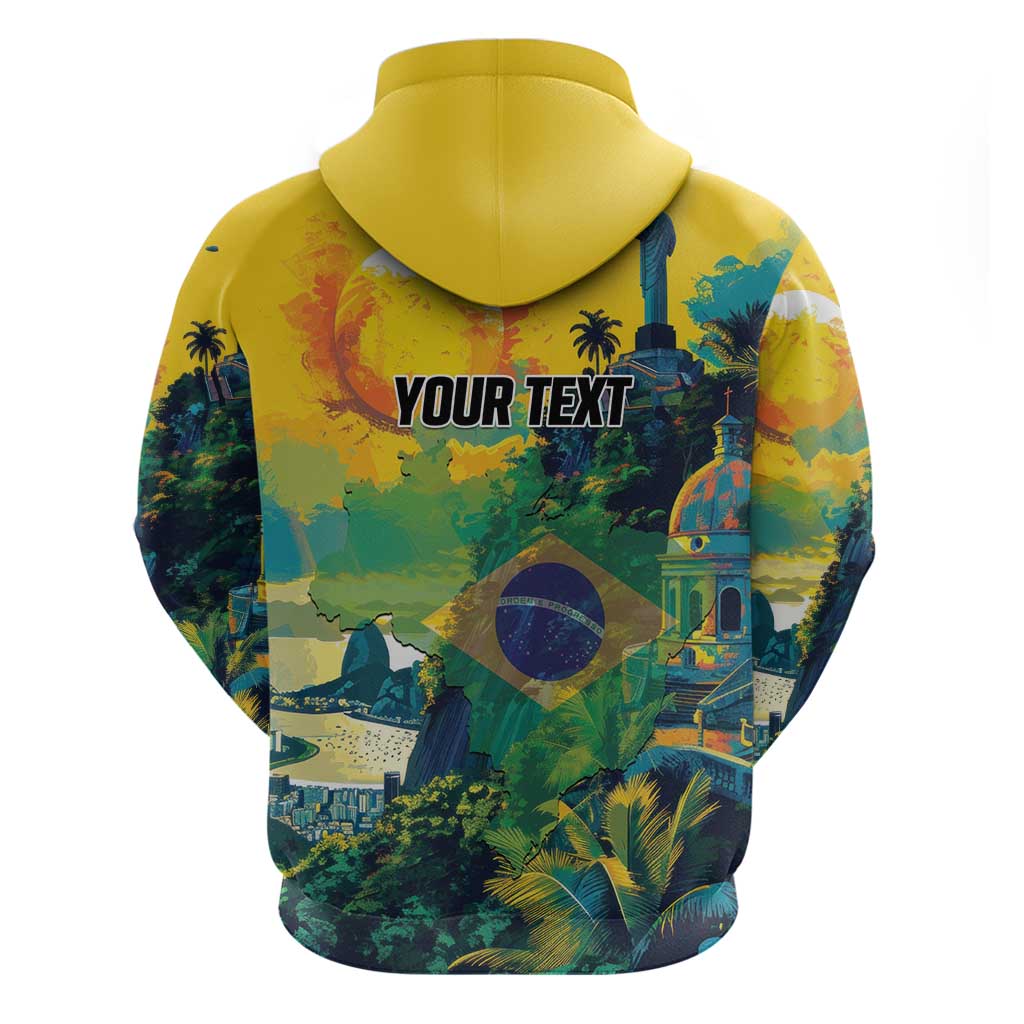 Personalized Brazil Sete de Setembro Hoodie Brasil Rio de Janeiro Art Style LT01