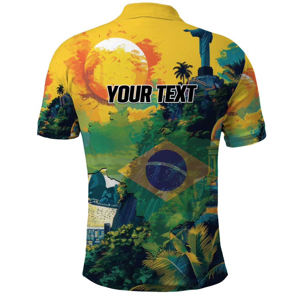 Personalized Brazil Sete de Setembro Polo Shirt Brasil Rio de Janeiro Art Style LT01