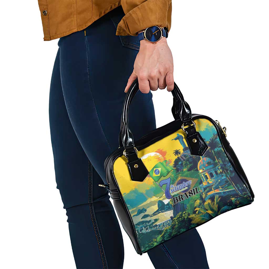 Brazil Sete de Setembro Shoulder Handbag Brasil Rio de Janeiro Art Style LT01