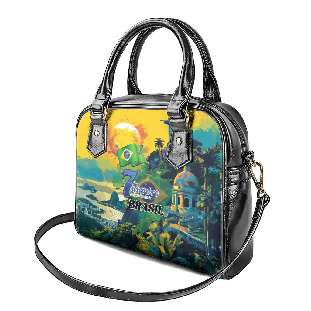 Brazil Sete de Setembro Shoulder Handbag Brasil Rio de Janeiro Art Style LT01