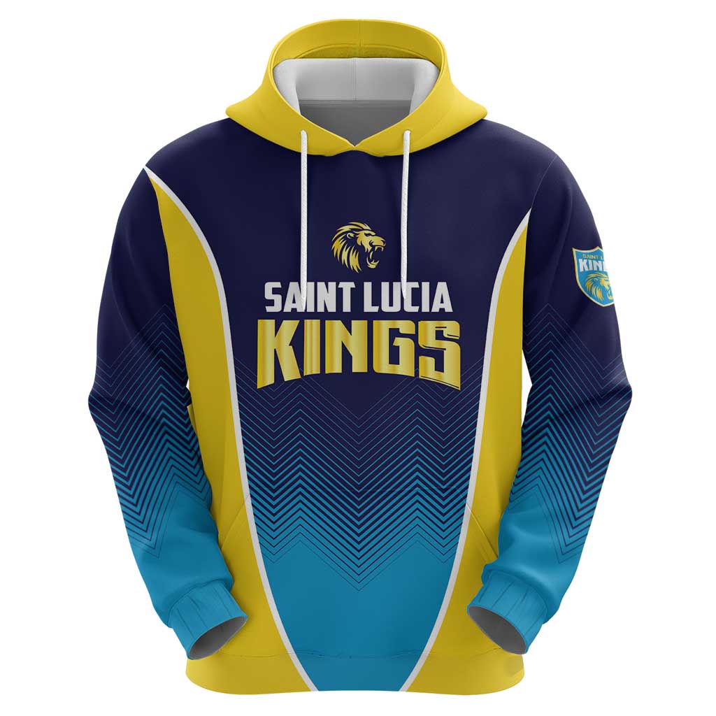Custom St Lucia Kings Cricket Hoodie Beinspired Come On LT01