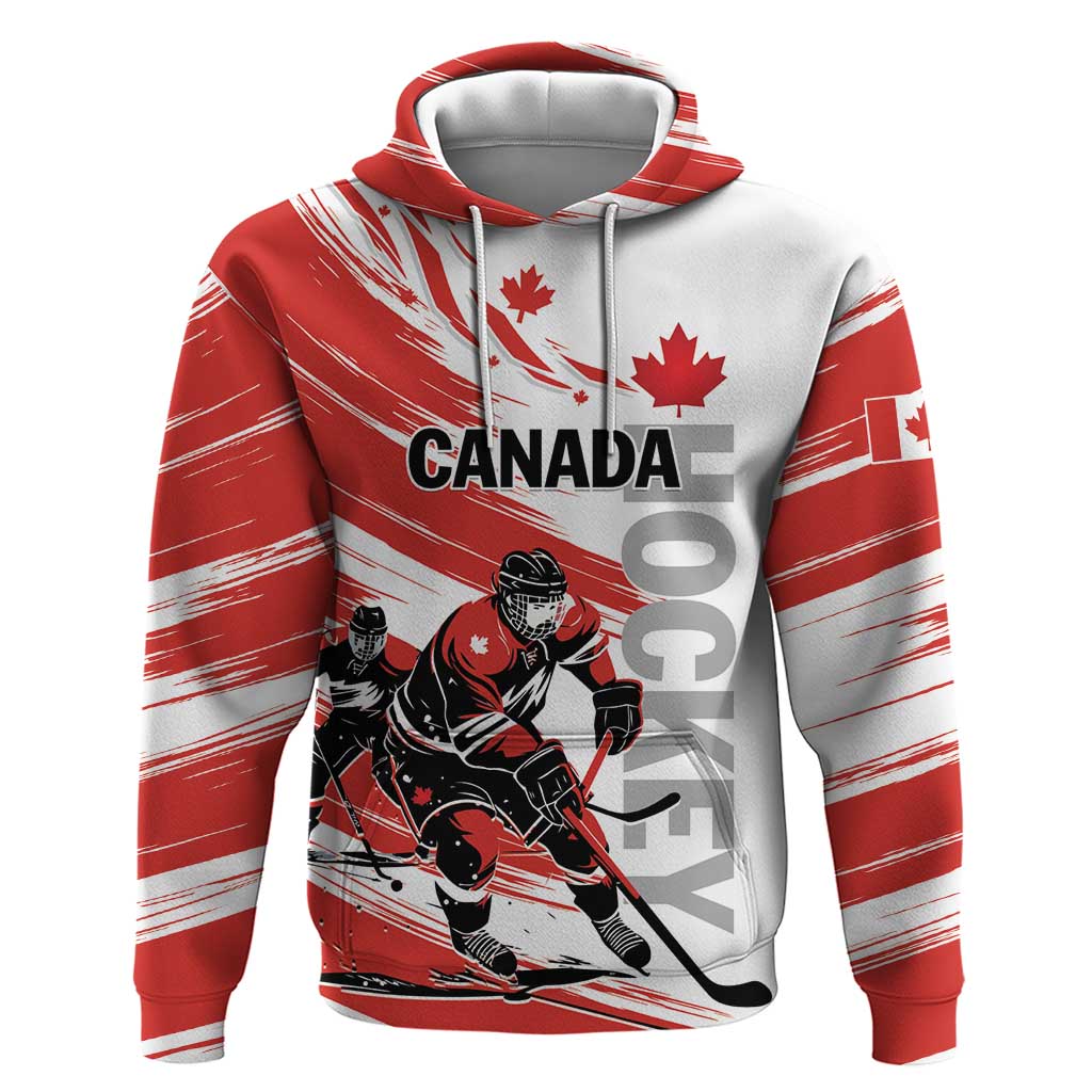 Custom Canada Hockey Hoodie Canada Owns Hockey LT01