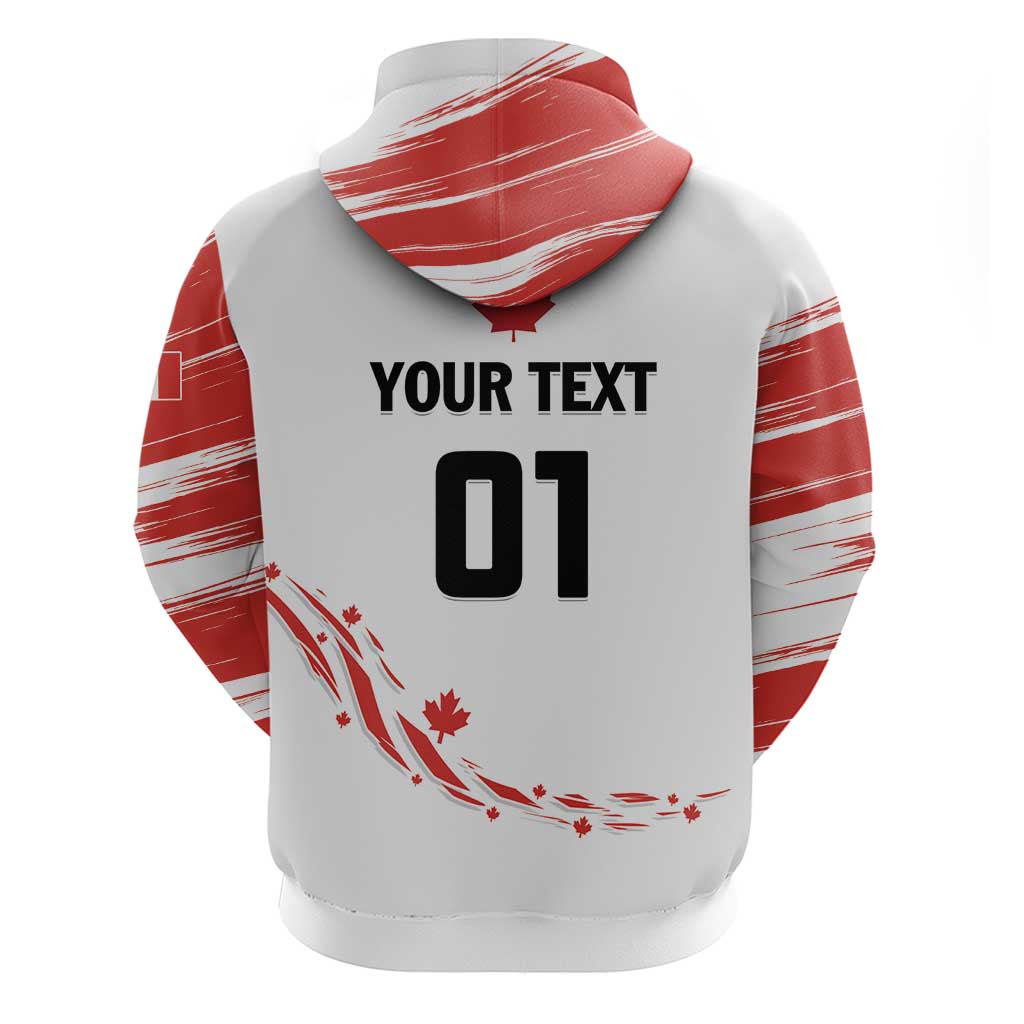 Custom Canada Hockey Hoodie Canada Owns Hockey LT01