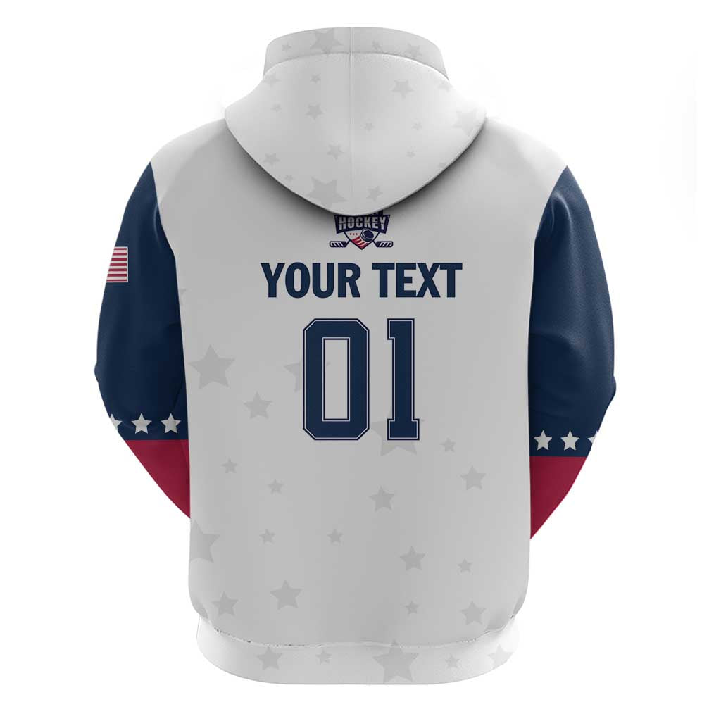 Custom USA Ice Hockey Hoodie Team United States Champions LT01