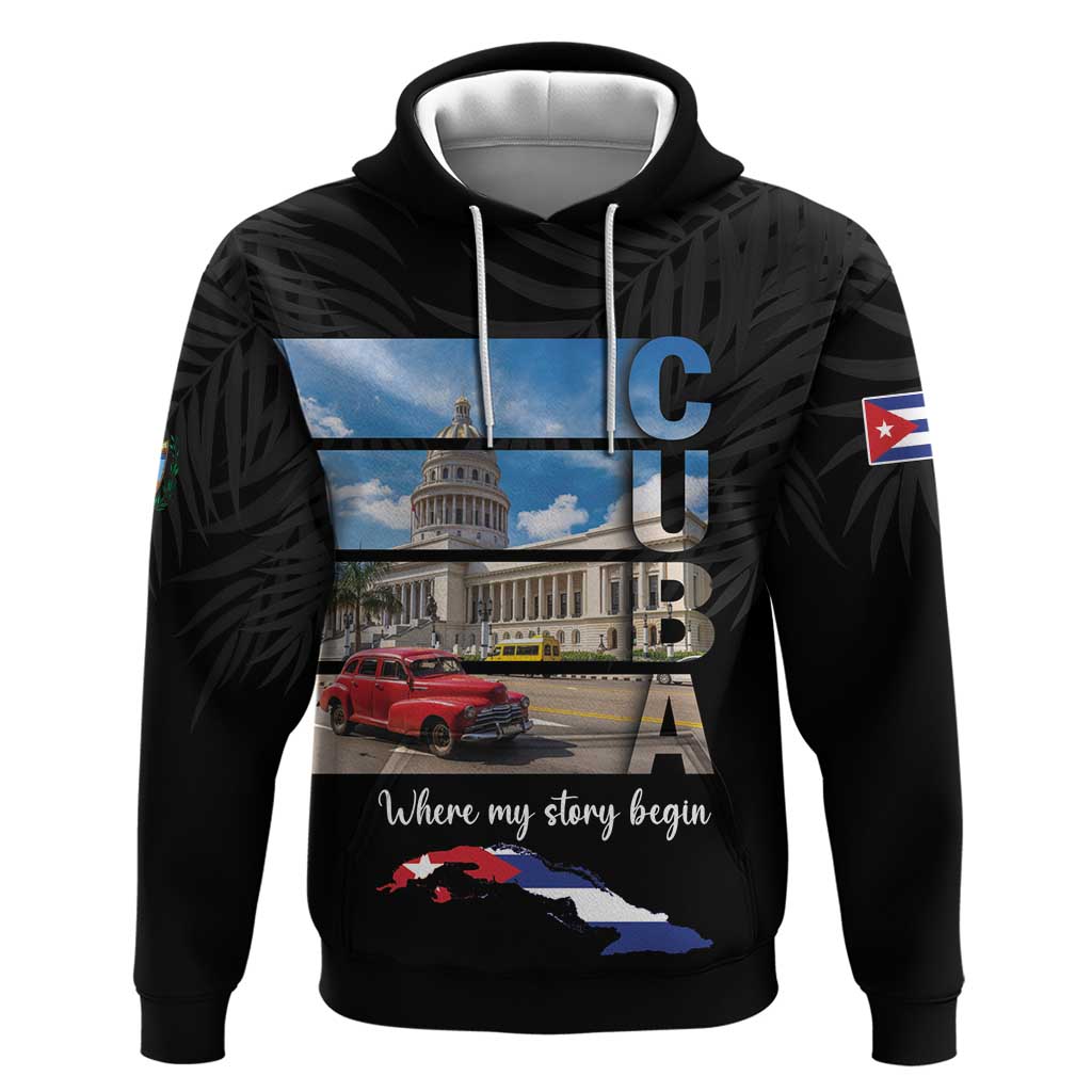 Cuba El Capitolio Hoodie Where My Story Begin LT01