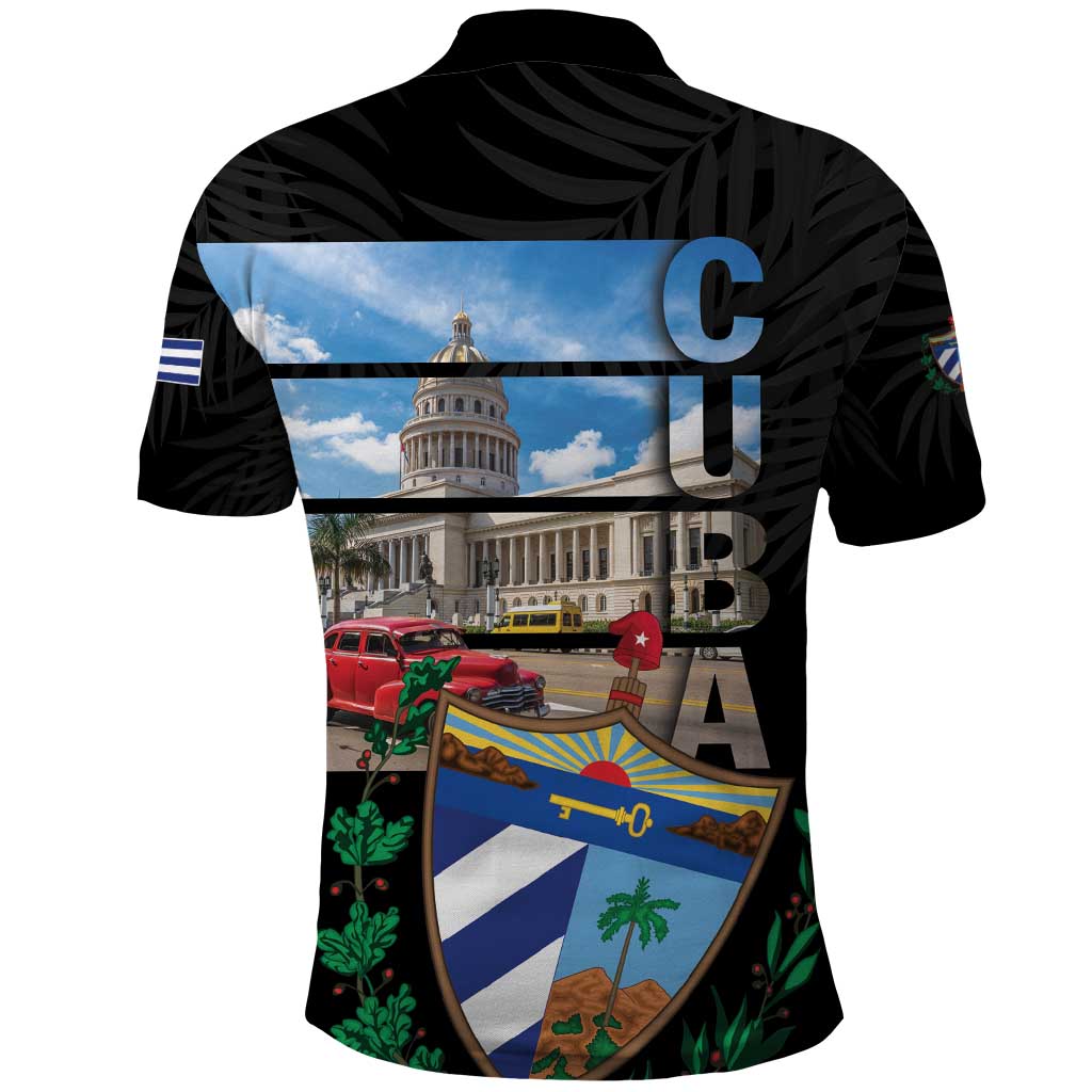 Cuba El Capitolio Polo Shirt Where My Story Begin LT01