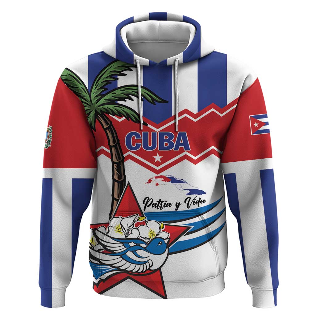 Cuba Patria Y Vida Hoodie Cuban Trogon Unique LT01