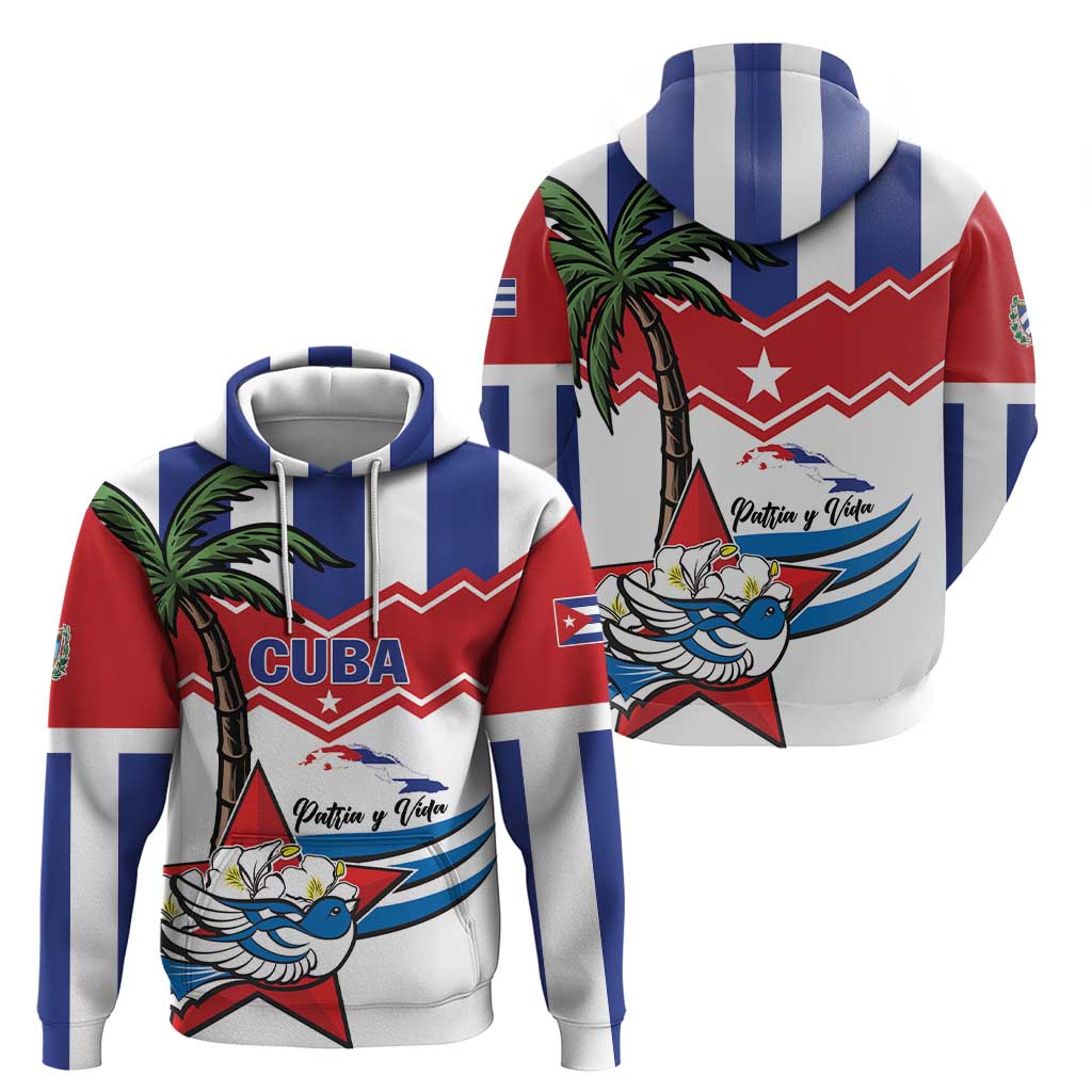 Cuba Patria Y Vida Hoodie Cuban Trogon Unique LT01