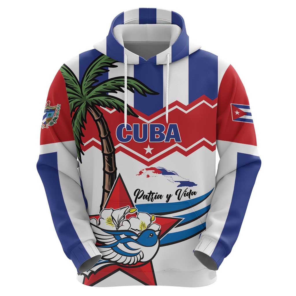 Cuba Patria Y Vida Hoodie Cuban Trogon Unique LT01