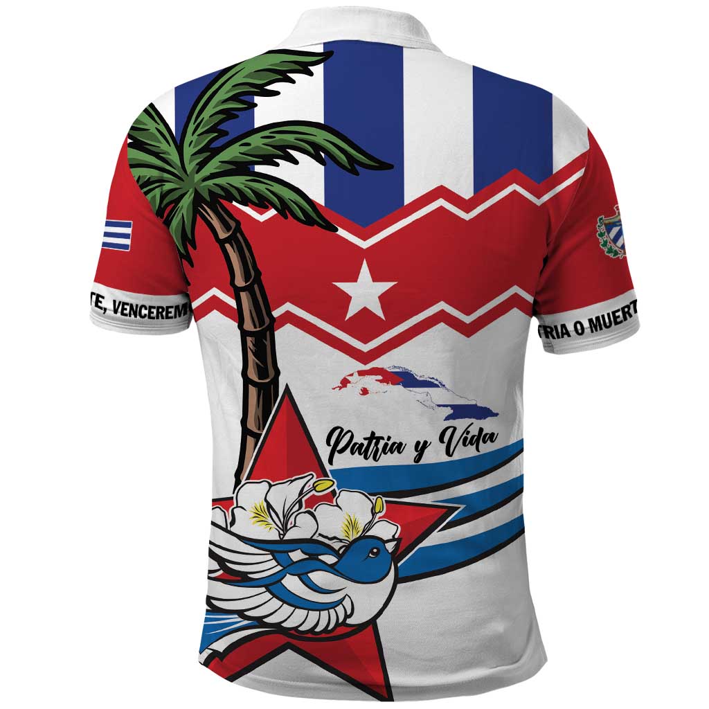 Cuba Patria Y Vida Polo Shirt Cuban Trogon Unique LT01