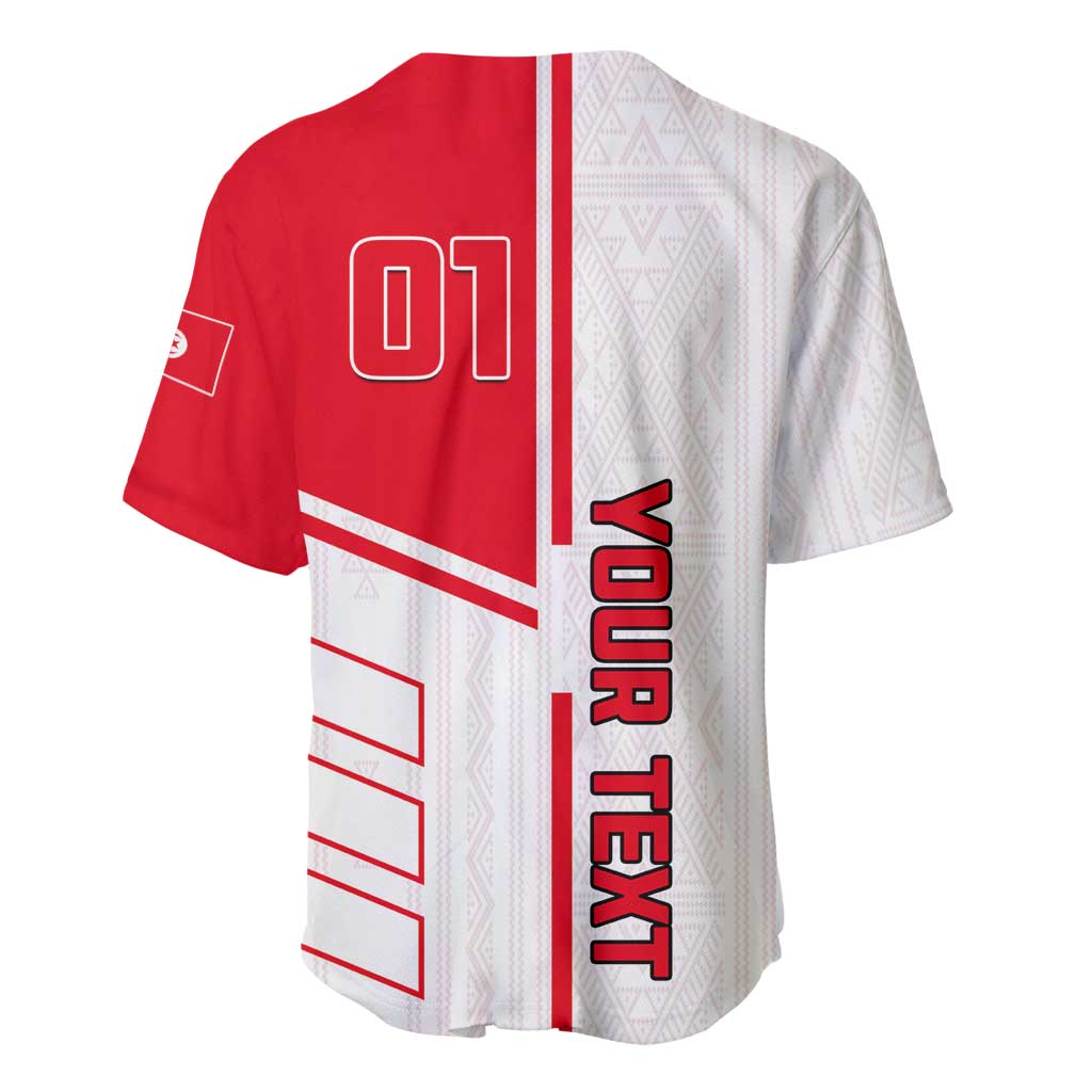 Tunisia Football Baseball Jersey - Victory for the Eagles of Carthage LT01