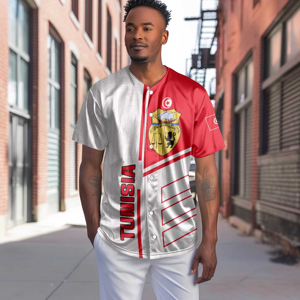 Tunisia Football Baseball Jersey - Victory for the Eagles of Carthage LT01