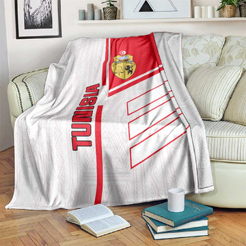 Tunisia Football Blanket - Victory for the Eagles of Carthage LT01