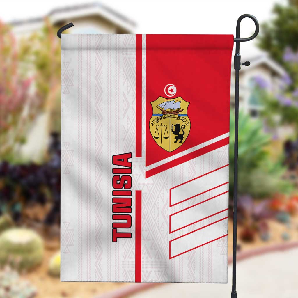 Tunisia Football Garden Flag - Victory for the Eagles of Carthage LT01
